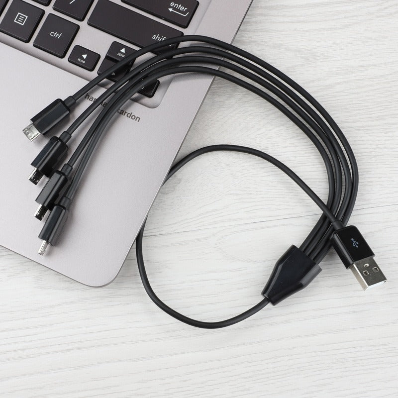 Micro USB 4-Port Multi Charging Cable for Android Phones
