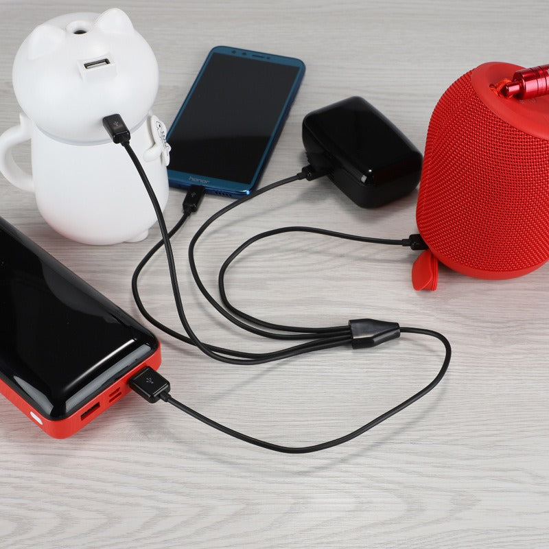 Micro USB 4-Port Multi Charging Cable for Android Phones