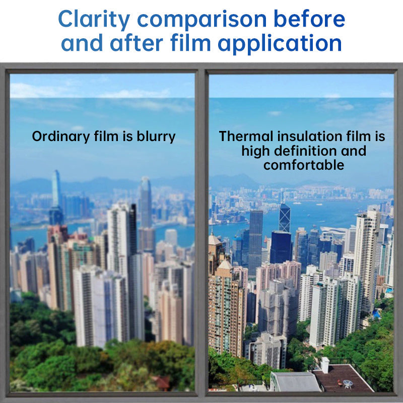 One-Way Window Privacy Film for UV and Heat Control