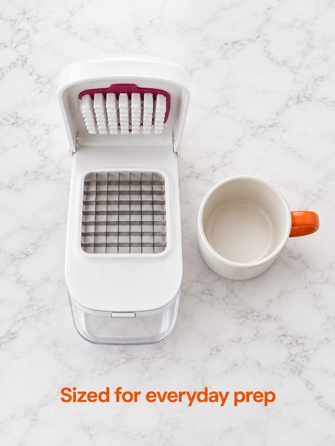 Onion Chopper: Dice Vegetables in One Press