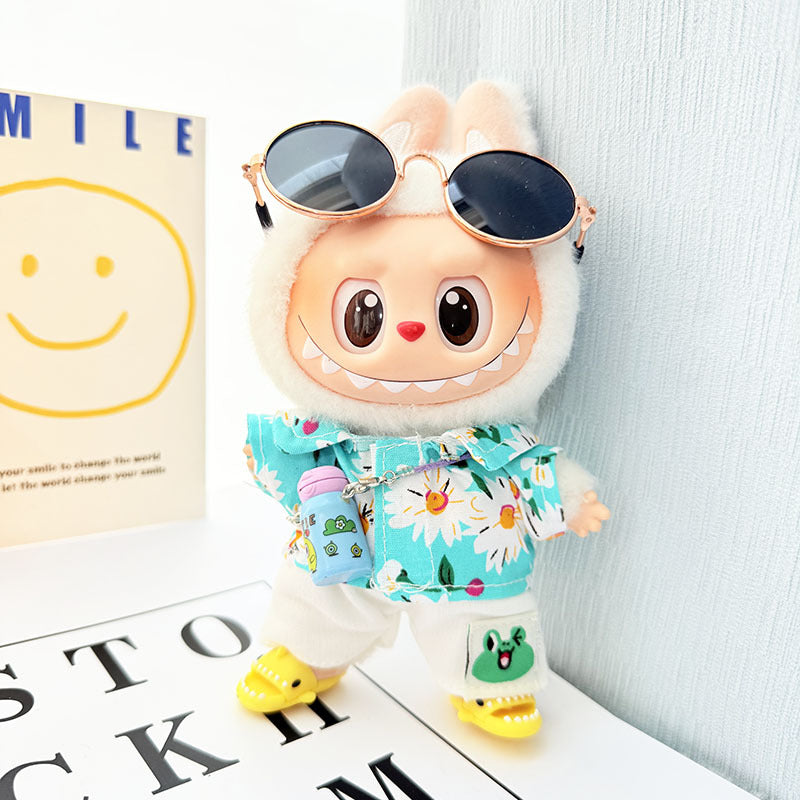 Labubu Outfit Set for Colorful Beach & Party Photos