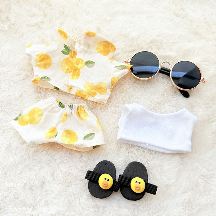 Labubu Outfit Set for Colorful Beach & Party Photos
