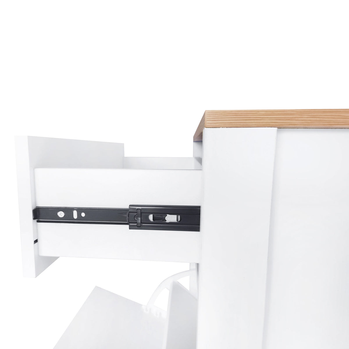 Slim Shoe Cabinet with Flip Doors for Entryway Storage