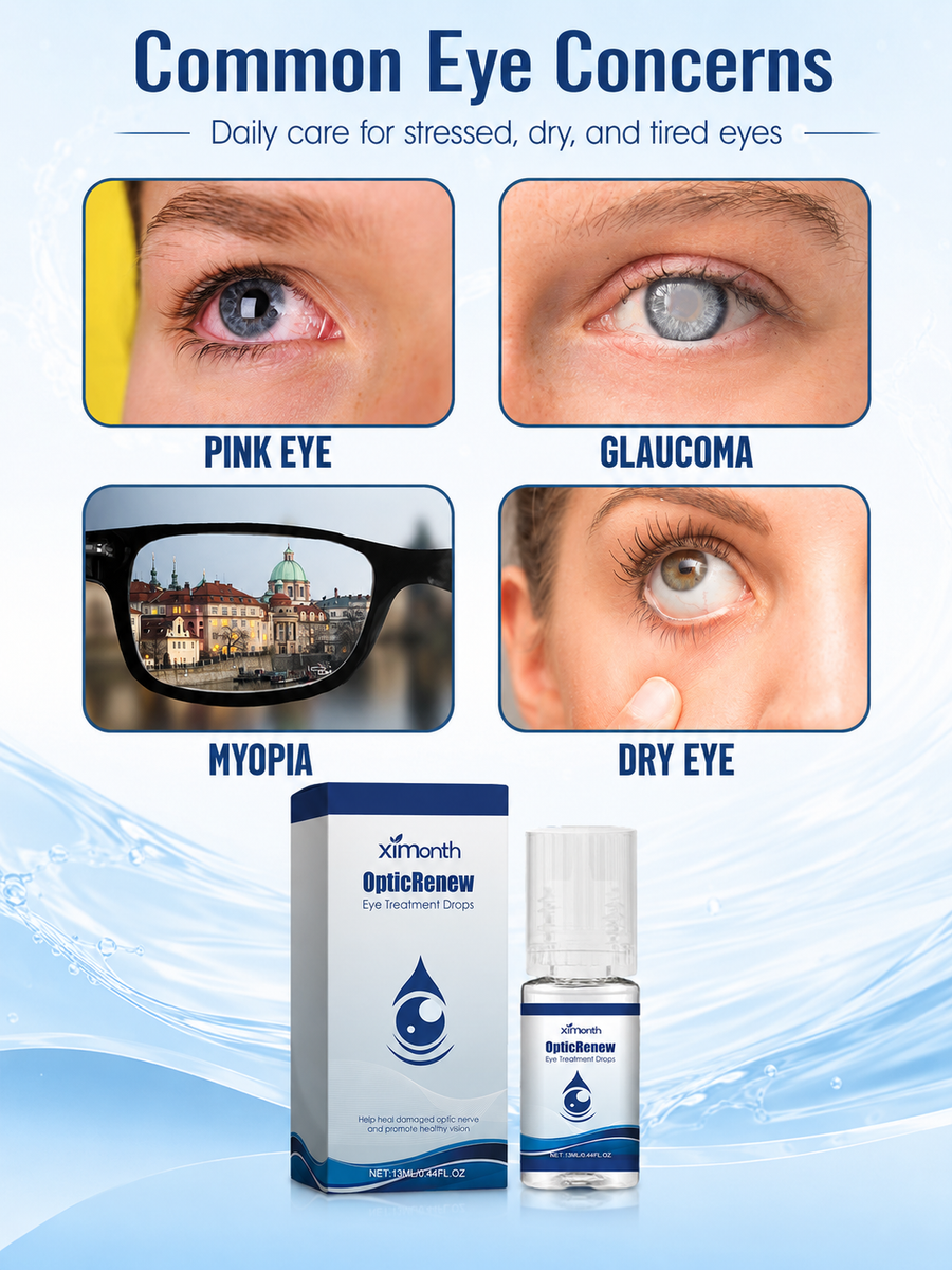 Optic Renew Eye Treatment Drops – Redness Relief & Optic