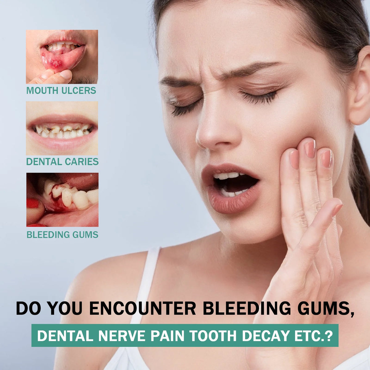 Oral Relief Spray for Mouth and Gum Irritation Care
