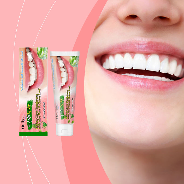 Herbal Brightening Toothpaste for Fresh Breath & Clean Teeth