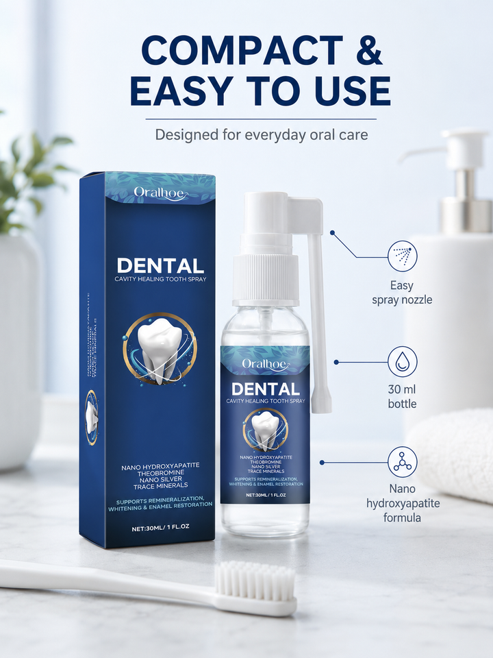 Nano HA Tooth Spray — Remineralize, Whiten & Protect Teeth