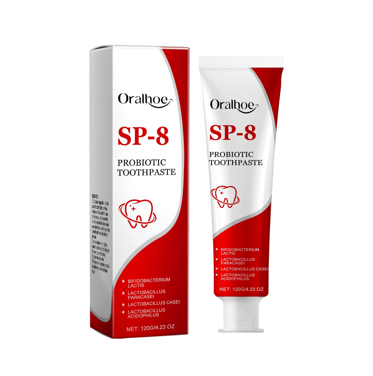 Probiotic Toothpaste for Fresh Breath & Gentle Whitening