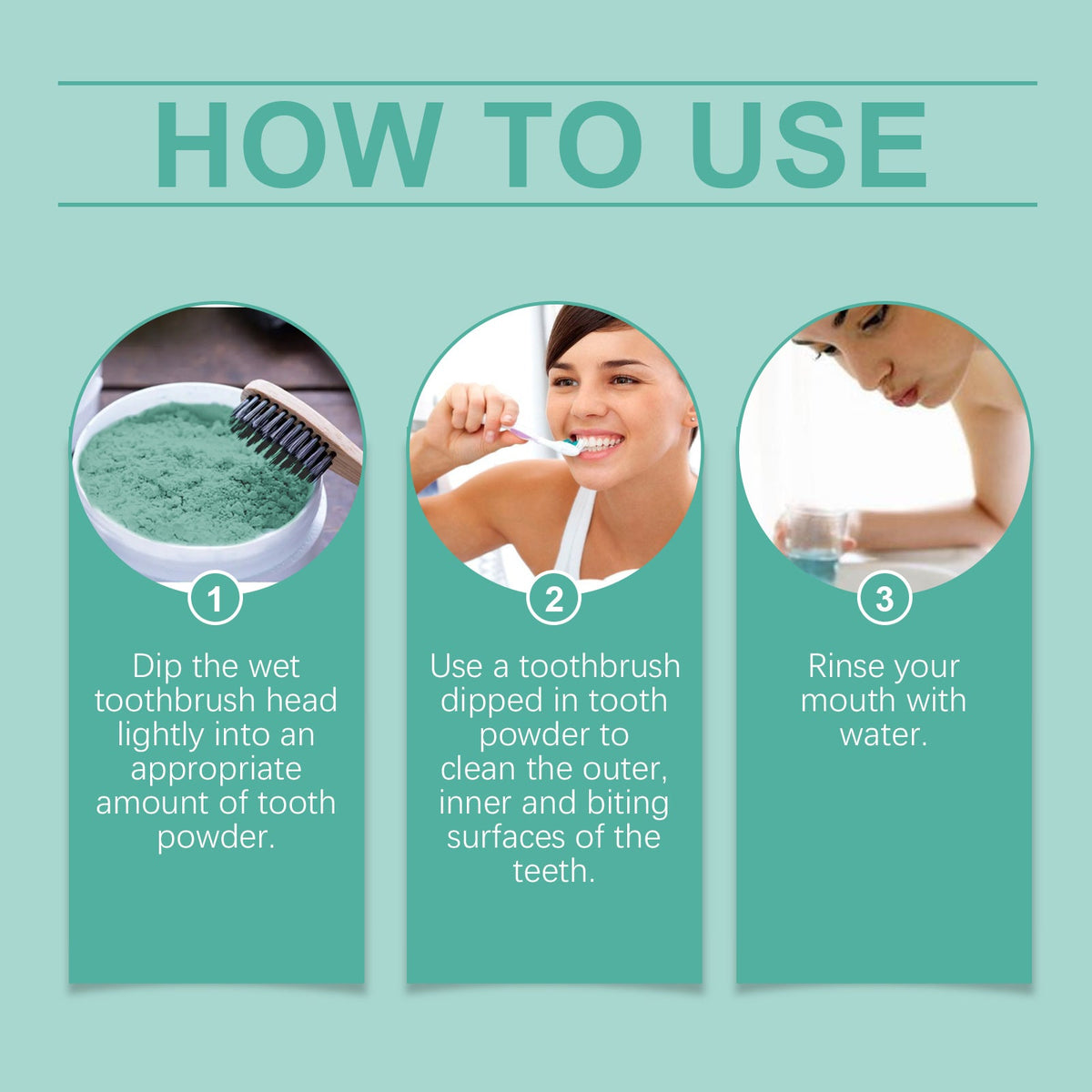 Nano Hydroxyapatite Tooth Powder for Fresh Breath