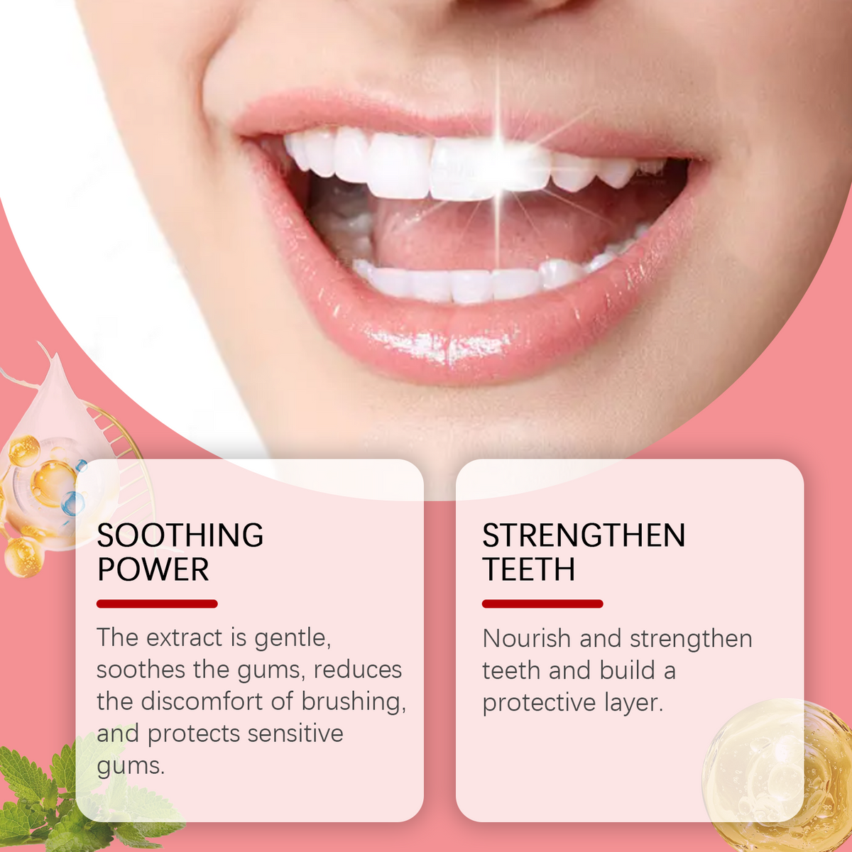 Probiotic Whitening Toothpaste for Gentle Gum Care