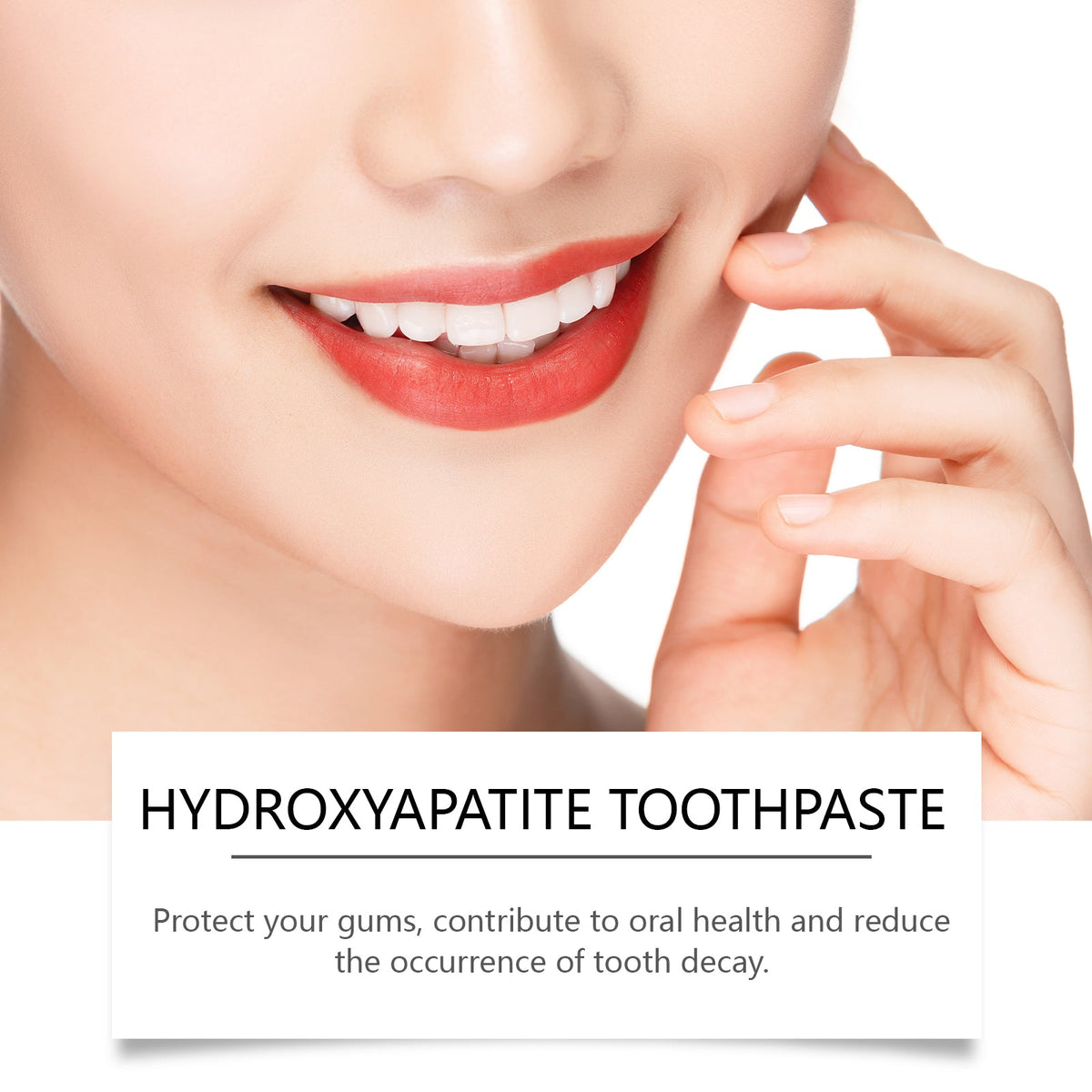 Hydroxyapatite Toothpaste for Gentle Whitening & Fresh Breath