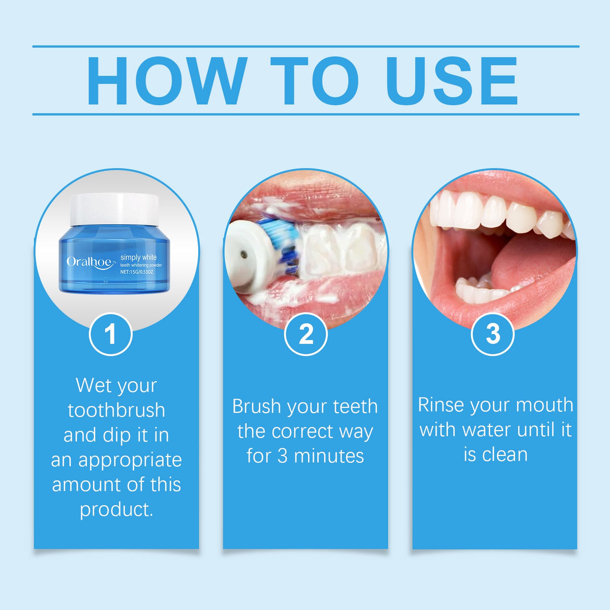Teeth Whitening Powder for a Cleaner, Brighter Smile