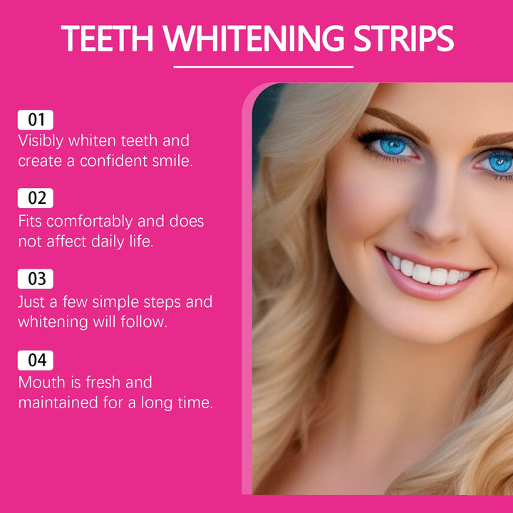 Teeth Whitening Strips for Brighter, Confident Smiles