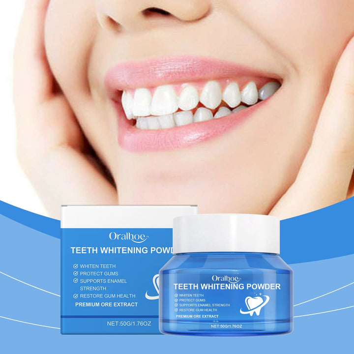 Teeth Whitening Powder for Gentle Daily Oral Care