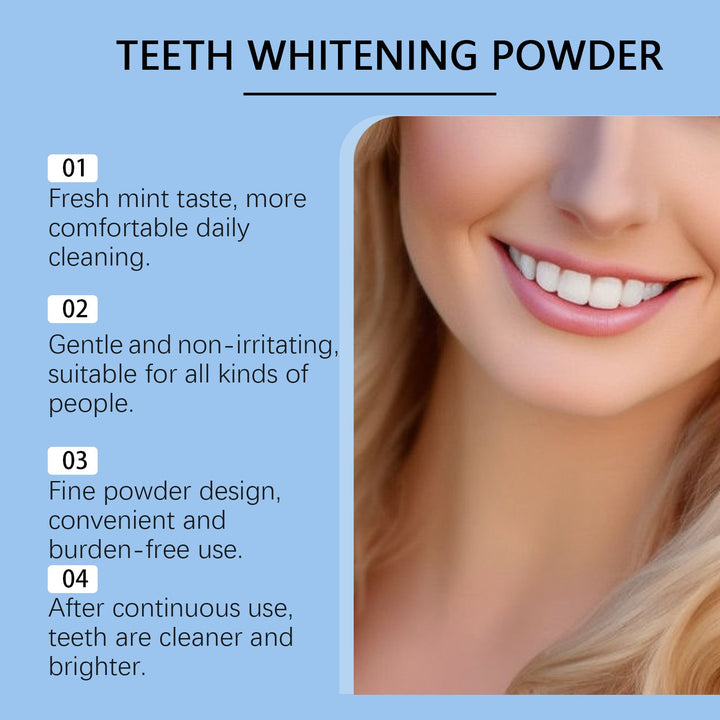 Teeth Whitening Powder for Gentle Daily Oral Care