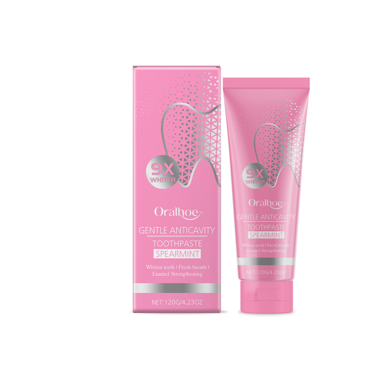 Spearmint Toothpaste for Gentle Plaque & Tartar Care