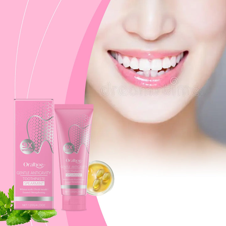 Spearmint Toothpaste for Gentle Plaque & Tartar Care