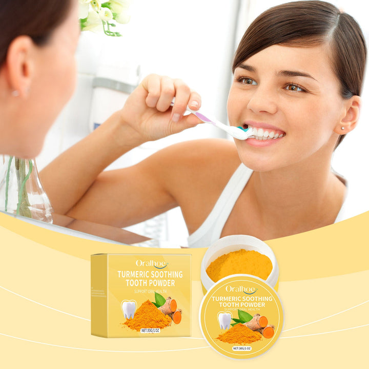Turmeric Tooth Powder for Fresher, Cleaner Smiles