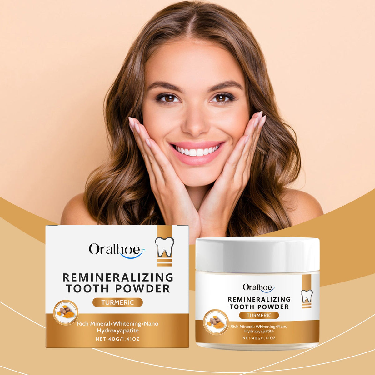 Turmeric Tooth Powder for Gentle Daily Cleaning