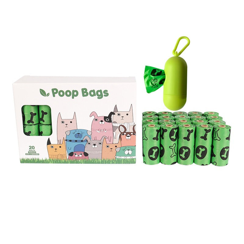 Dog Waste Bags With Portable Clip For Easier Walks