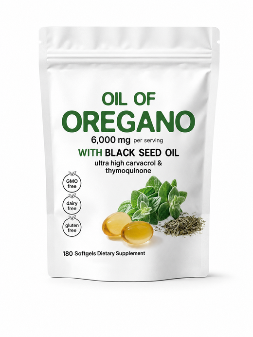 Oregano Oil Soft Capsules Dietary Supplement