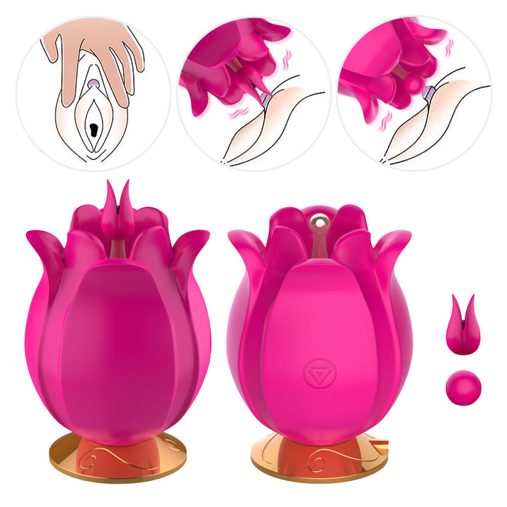 Flower Vibrator with 10 Customizable Vibration Settings
