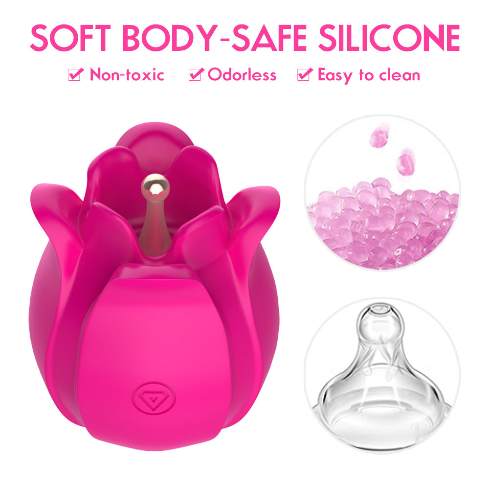 Flower Vibrator with 10 Customizable Vibration Settings