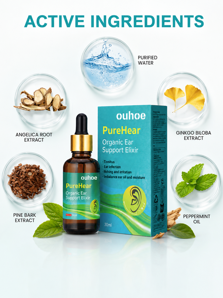 Organic Soothing Ear Drops For Ears
