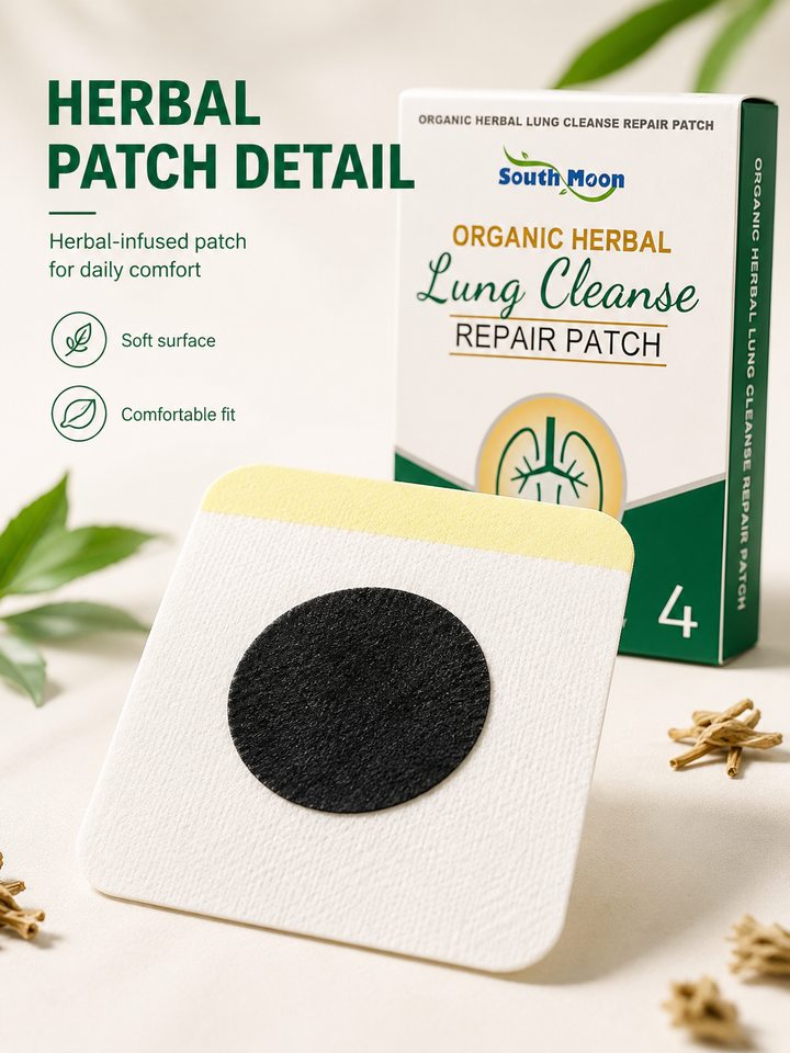 Organic Lung Cleanse Patch – Breathe Easier & Clear Nasal
