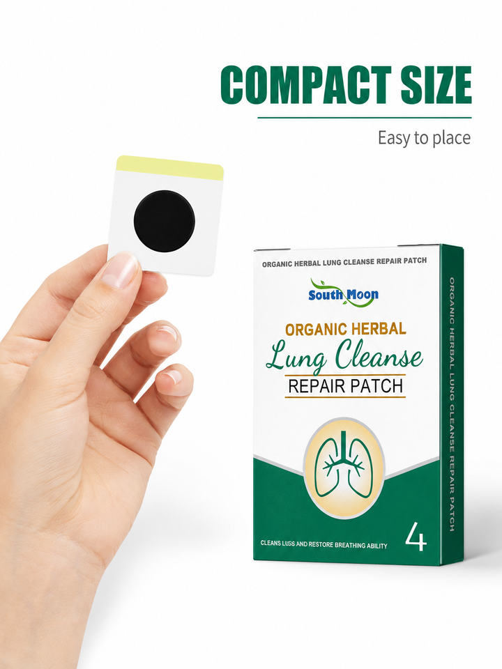 Organic Lung Cleanse Patch – Breathe Easier & Clear Nasal