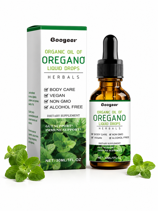 Organic Oregano Oil Drops — Natural Digestive & Immune Support