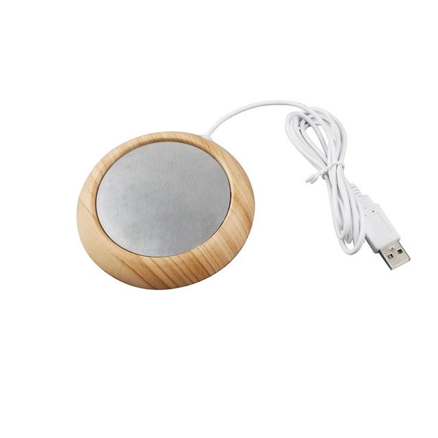 USB Desk Cup Warmer Mat That Keeps Coffee Hot at Work