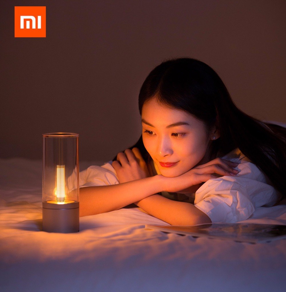 Smart LED Candle Night Light with Warm App Dimming