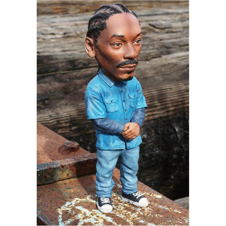Hand-Painted Character Figurine Ornament for Desks