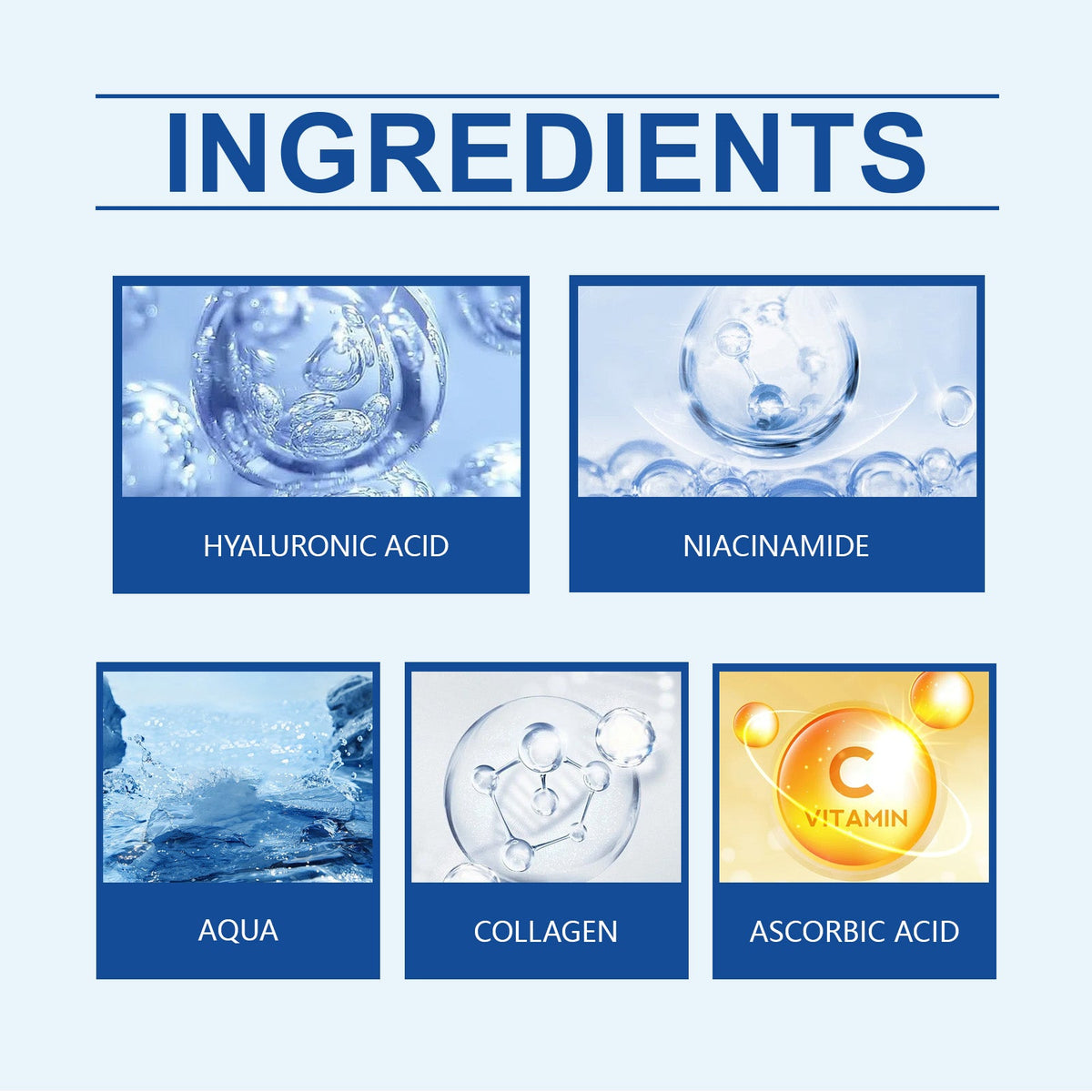Anti-Aging Facial Serum With Niacinamide & Vitamin C