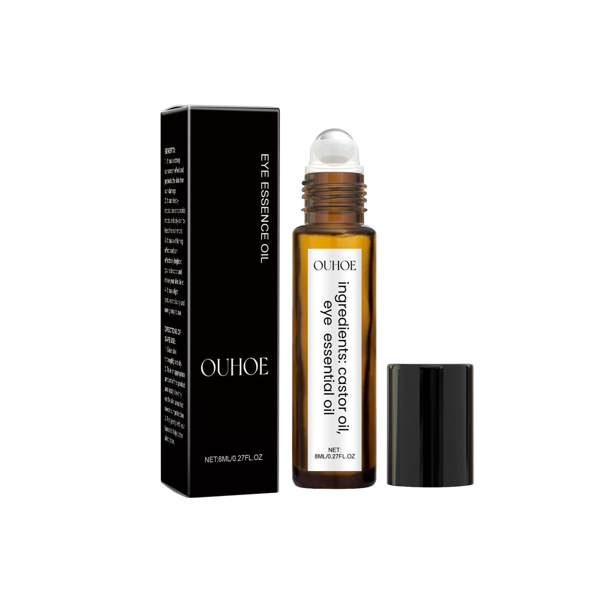Castor Oil Eye Roller for Dry, Dull Under-Eye Skin