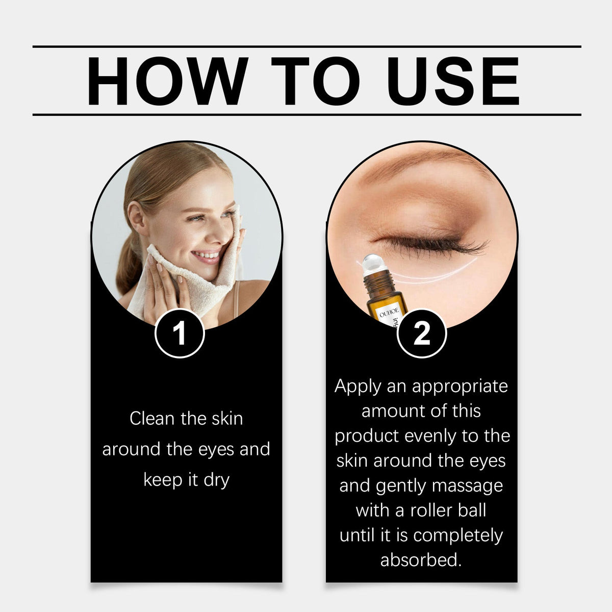 Castor Oil Eye Roller for Dry, Dull Under-Eye Skin