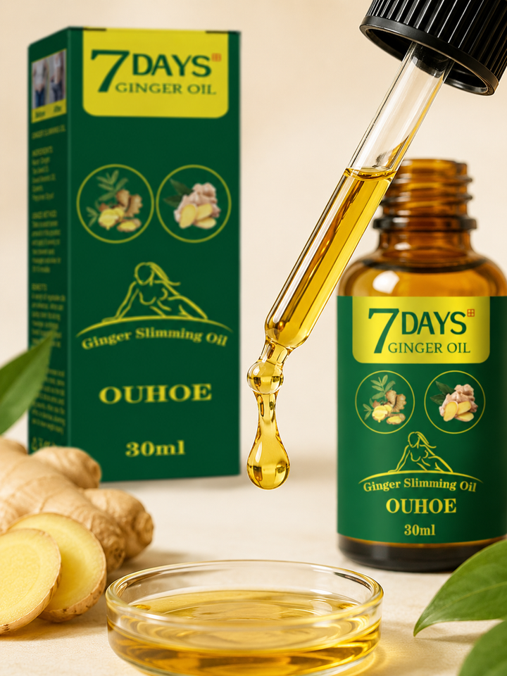 Ginger Body Shaping Oil – Visible Toning & Tightening in 7 Days