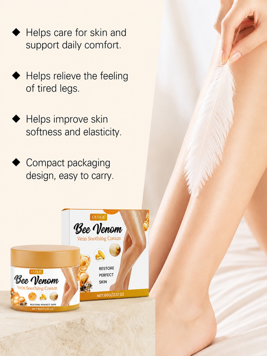 Daily Leg Relief Cream — Soothing Moisturizing Massage Treatment