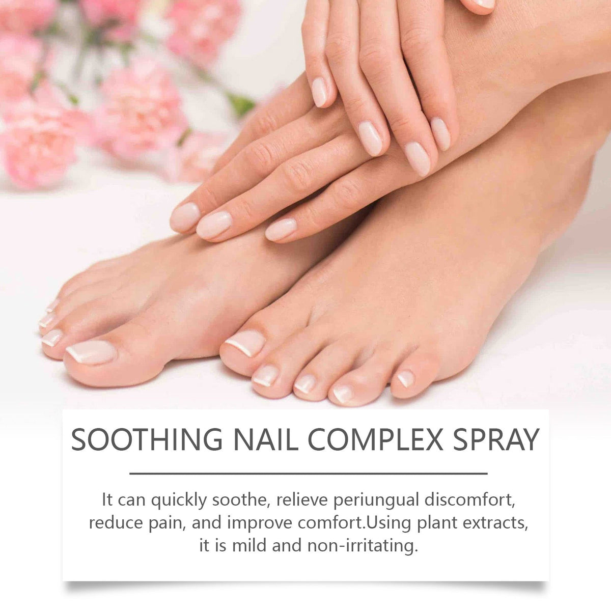 Mild Toenail Care Spray with Lavender & Almond Oil