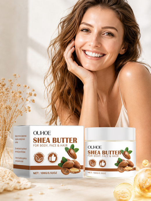 Shea Butter Multi-Use Cream — Radiant Skin & Lustrous Hair