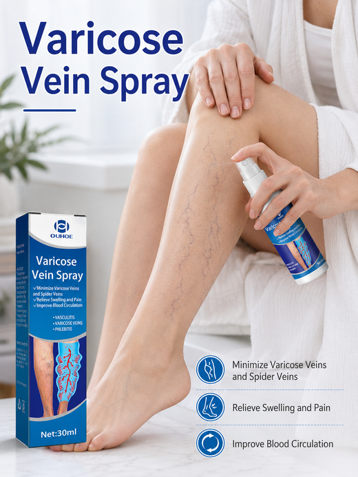 OUHOE Varicose Vein Spray — 60% Improvement in 4 Weeks