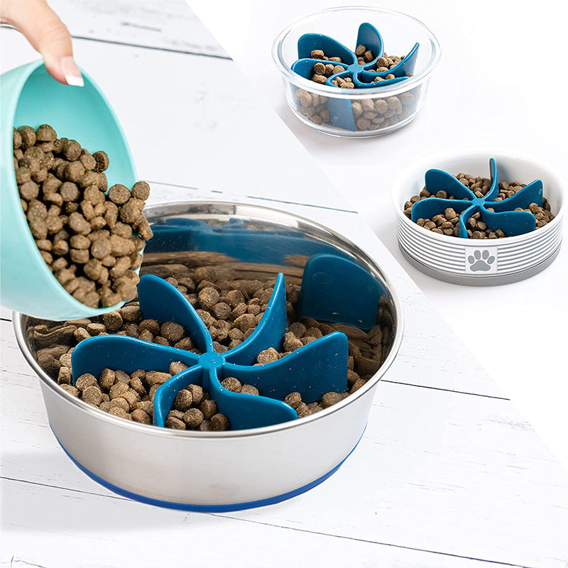 Dog Slow Feeder Insert for Fast Eaters | Suction Cup