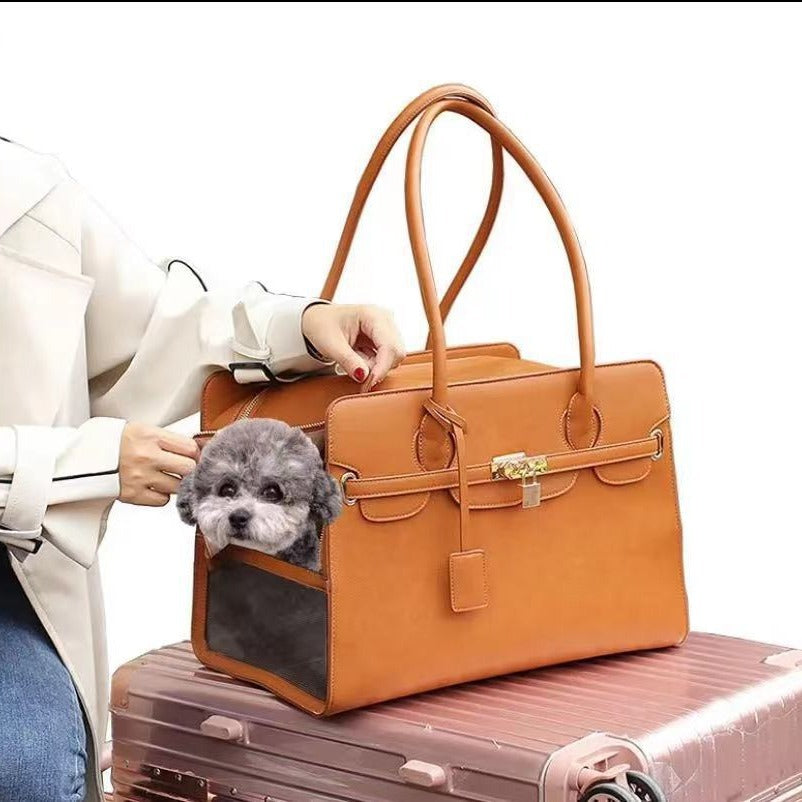 Pet Carrier Bag for Small Dogs & Cats, Shoulder Carry