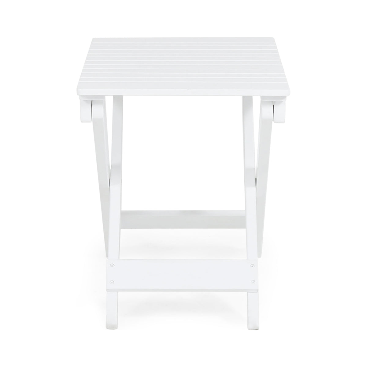 Folding Outdoor Wooden Side Table for Patio and Lawn