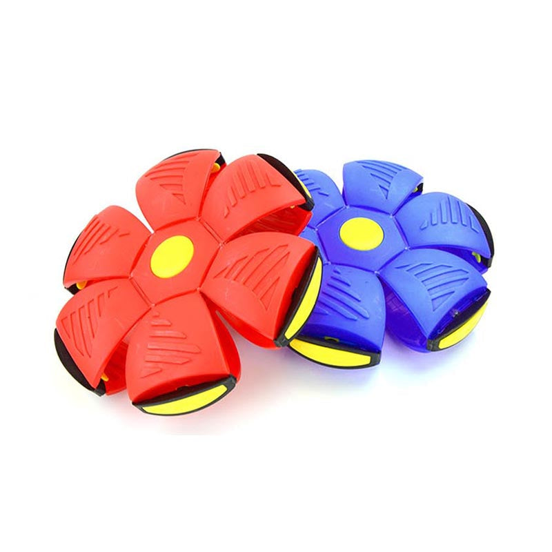 Transforming Flying Disc Ball for Outdoor Catch Games
