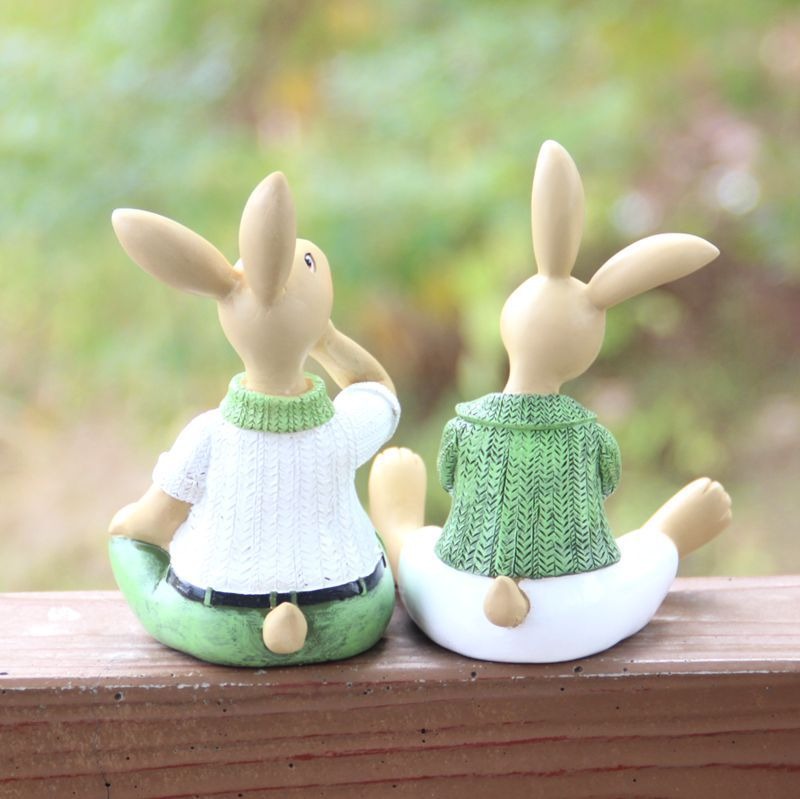 Outdoor Rabbit Garden Decor for Storybook Garden Charm