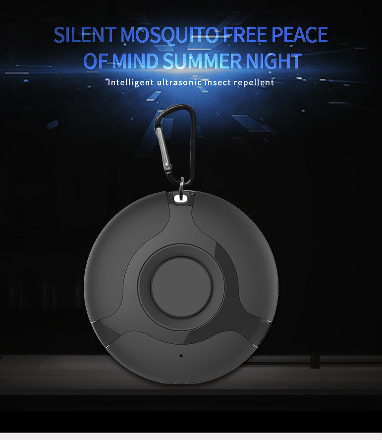 Clip-On Ultrasonic Mosquito Repellent for Camping & Travel