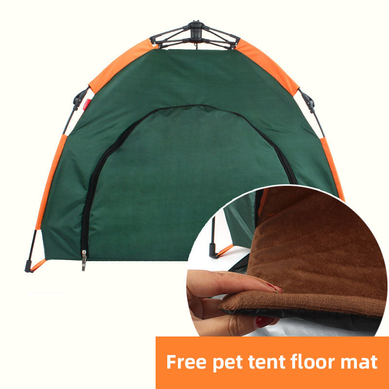 Portable Pet Tent: Foldable Outdoor Shelter for Travel