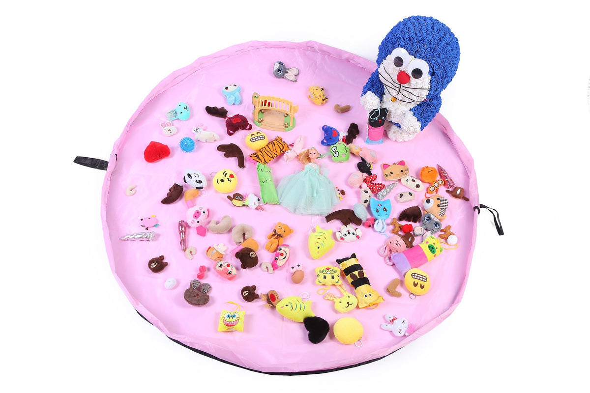 Waterproof Toy Storage Bag That Becomes a Play Mat